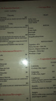 Favela Grill menu