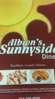Albion's Sunnyside Diner menu