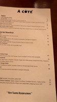 Enoteca Molinari menu