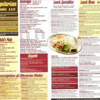 Cancun Mexican Grill menu