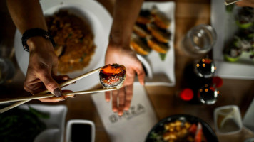 Ginza Sushi Ramen food