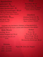 Route 69 Diner menu