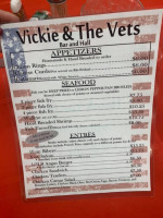 Vicki And The Vets menu