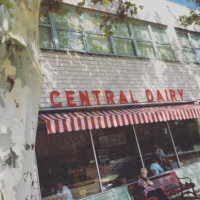 Central Dairy Ice Cream Parlor food