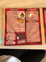 Rock N' Roll Sushi Hibachi menu