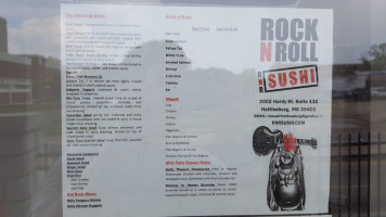 Rock N' Roll Sushi Hibachi inside