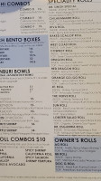 Umi Fort Wayne menu