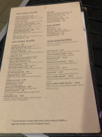 Yama Sushi Sake menu
