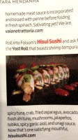 Hisui Sushi food