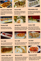 Sushi Love Boat food