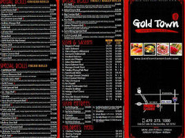 Gold Town Sushi And Korean Bbq inside
