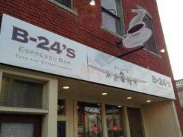 B 24's Cafe inside