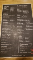 Kai Sushi Restaurant menu