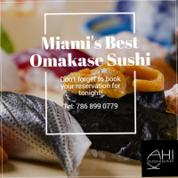Ahi Sushi Miami food