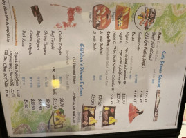 Sato Japanese Cuisine menu