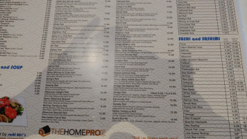 Sushi 661 menu