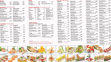 Fontana Sushi (6th Ave) menu