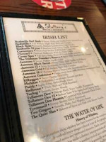 Slattery's Pub Grill menu