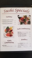 Sushi Haku menu