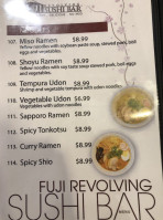 Fuji Revolving Sushi food