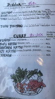 Minako Organic-ish menu
