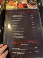 Shogun Sushi Hibachi menu