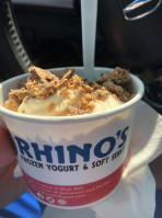 Rhino's Frozen Yogurt Soft Serve food