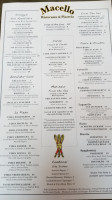 Macello menu