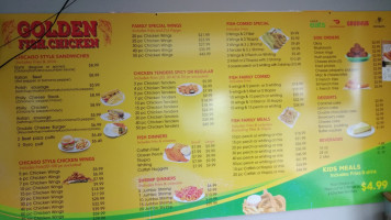 Jordan's Fish and Chicken menu