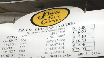 John's Fried Chicken food