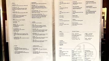 Jin Ju menu