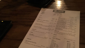 Jinya Ramen Las Vegas menu