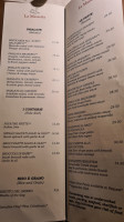 La Masseria menu