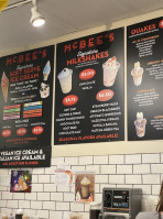 Mcbee's Shakes Crêpes Cones menu