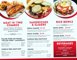 Memphis Seoul menu