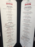 Royal Rooters Club menu