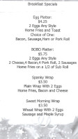 Colleen's Kitchen Catering menu