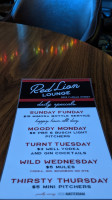 Red Lion Lounge inside