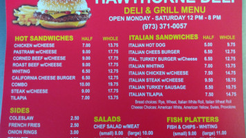 Hawthorne Deli And Grill food