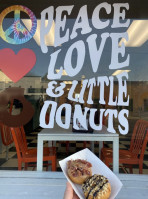 Peace, Love, And Little Of Donuts Of Traverse City food