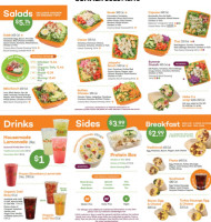 Salad And Go menu