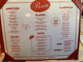 Parm Battery Park City menu