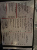 Quattro menu