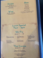 Thai Spice And Sushi menu