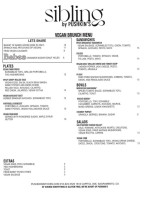 Sibling By Pushkin menu