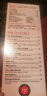 Russian Vodka Room menu