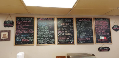 Angelo's Sub Cafe, LLC menu