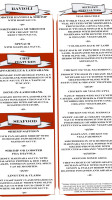 Odyssey Italian Restaurant & Wine Bar menu