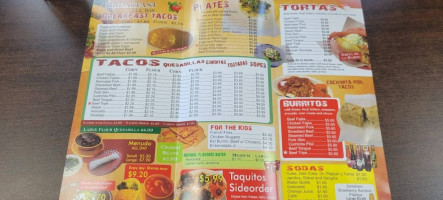 Tacos La Bala inside