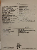 Black Bear Bistro menu